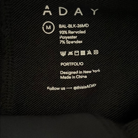 ADAY Black Wide Leg Dress Pants with Pleats - Picture 2 of 16